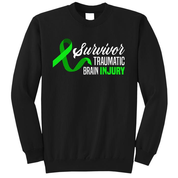 Survivor Traumatic Brain Injury Awareness TBI Survivor Sweatshirt