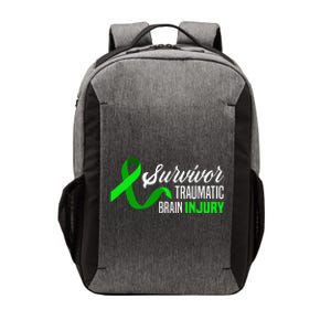 Survivor Traumatic Brain Injury Awareness TBI Survivor Vector Backpack