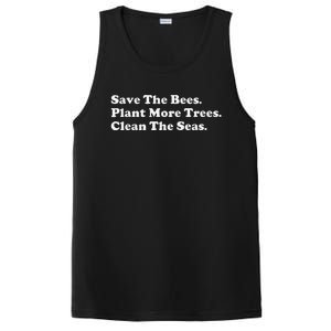 Save The Bees Plant More Trees Earth Day Gift PosiCharge Competitor Tank