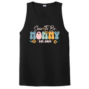 Soon To Be Mommy Est 2024 New Mom Pregnancy Announcement PosiCharge Competitor Tank