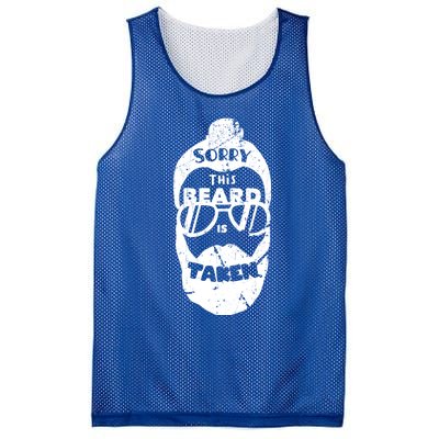 Sorry This Beard Is Taken Great Gift Valentines Day Great Gift Mesh Reversible Basketball Jersey Tank