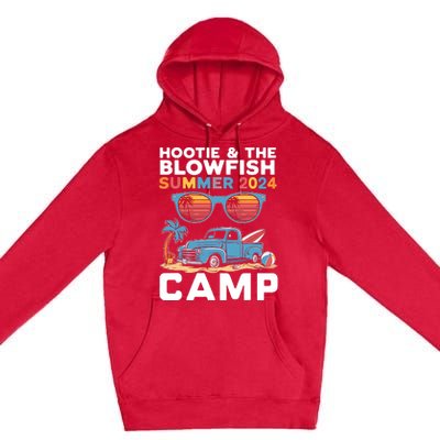 Small & The Blowfish Summer 2024 Camping With Trucks Premium Pullover Hoodie