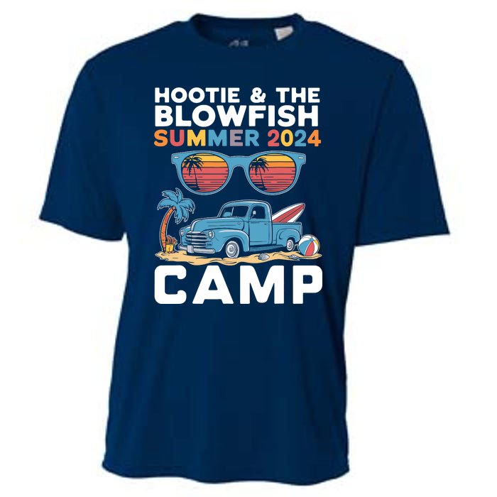 Small & The Blowfish Summer 2024 Camping With Trucks Cooling Performance Crew T-Shirt