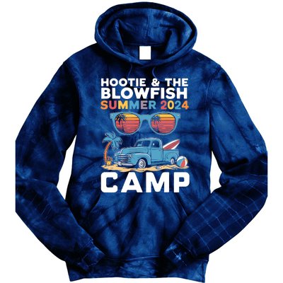 Small & The Blowfish Summer 2024 Camping With Trucks Tie Dye Hoodie