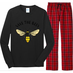 Save The Bees Save Our Planet Beekeeper Honey Earth Day Long Sleeve Pajama Set