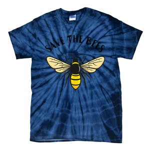 Save The Bees Save Our Planet Beekeeper Honey Earth Day Tie-Dye T-Shirt