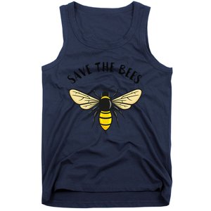 Save The Bees Save Our Planet Beekeeper Honey Earth Day Tank Top