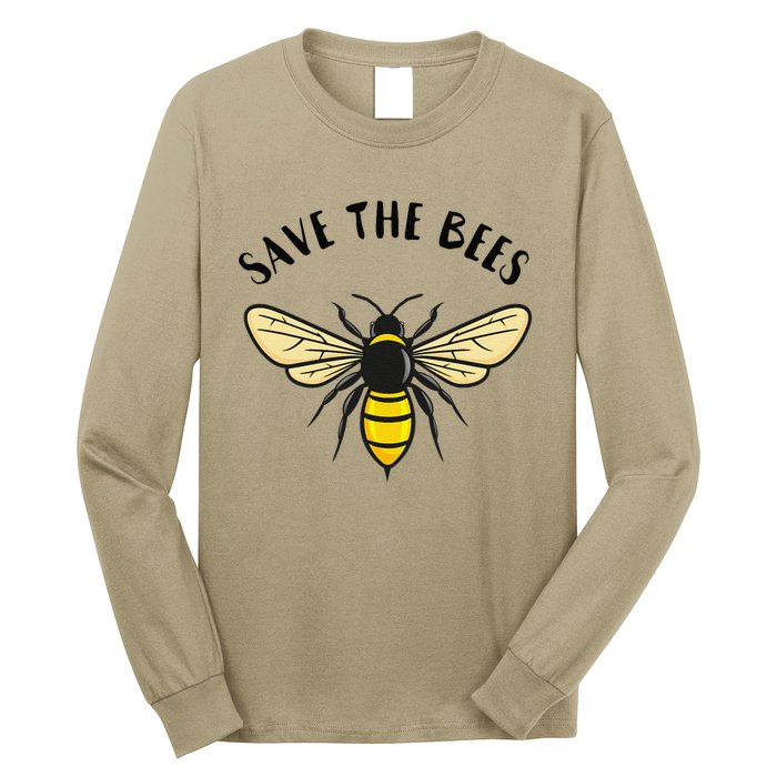 Save The Bees Save Our Planet Beekeeper Honey Earth Day Long Sleeve Shirt