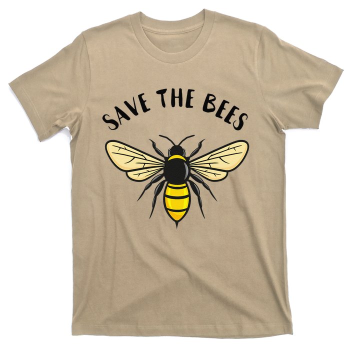 Save The Bees Save Our Planet Beekeeper Honey Earth Day T-Shirt