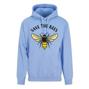 Save The Bees Save Our Planet Beekeeper Honey Earth Day Unisex Surf Hoodie