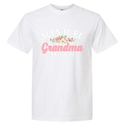 Soon To Be Grandma 2024 MotherS Day For New Grandma Garment-Dyed Heavyweight T-Shirt