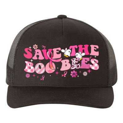 Save The Boo Bees Breast Cancer Awareness Halloween Boo Bees Yupoong Adult 5-Panel Trucker Hat