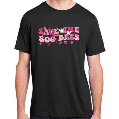 Save The Boo Bees Breast Cancer Awareness Halloween Boo Bees Adult ChromaSoft Performance T-Shirt