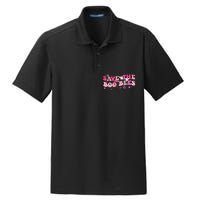 Save The Boo Bees Breast Cancer Awareness Halloween Boo Bees Dry Zone Grid Polo