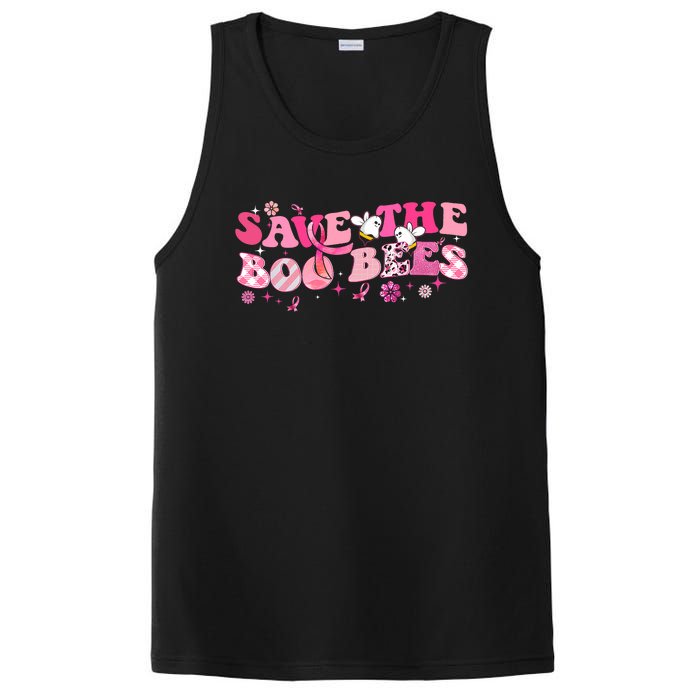 Save The Boo Bees Breast Cancer Awareness Halloween Boo Bees PosiCharge Competitor Tank