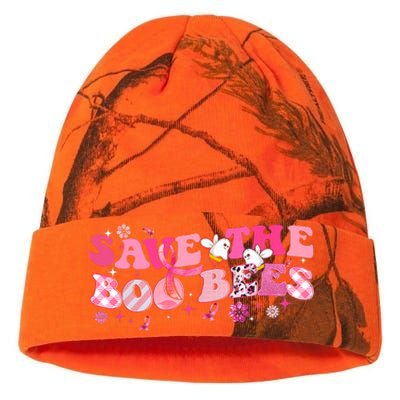 Save The Boo Bees Breast Cancer Awareness Halloween Boo Bees Kati Licensed 12" Camo Beanie