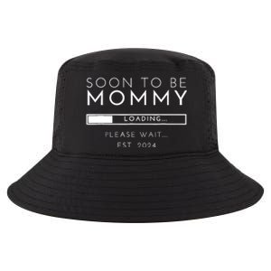 Soon To Be Mommy Est 2024 Promoted To Mom 2024 New Mama Cool Comfort Performance Bucket Hat