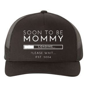 Soon To Be Mommy Est 2024 Promoted To Mom 2024 New Mama Yupoong Adult 5-Panel Trucker Hat