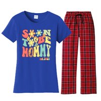 Soon To Be Mommy 2025 First Time Mom Pregnancy Mother’S Day Gift Women's Flannel Pajama Set