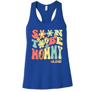 Soon To Be Mommy 2025 First Time Mom Pregnancy Mother’S Day Gift Women's Racerback Tank