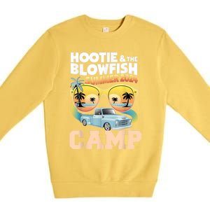 Small & The Blowfish Summer 2024 Camping With Trucks Premium Crewneck Sweatshirt