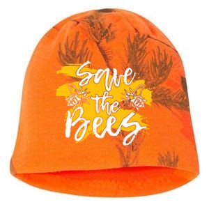 Save The Bees Bee Beekeeper Cute Gift Kati - Camo Knit Beanie