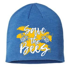 Save The Bees Bee Beekeeper Cute Gift Sustainable Beanie