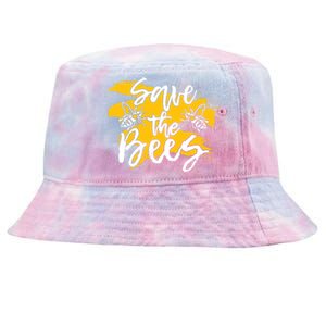 Save The Bees Bee Beekeeper Cute Gift Tie-Dyed Bucket Hat