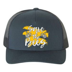 Save The Bees Bee Beekeeper Cute Gift Yupoong Adult 5-Panel Trucker Hat