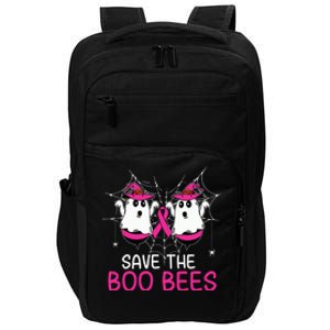 Save The Boobees Boo Bees Ribbon Breast Cancer Halloween Impact Tech Backpack