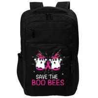 Save The Boobees Boo Bees Ribbon Breast Cancer Halloween Impact Tech Backpack