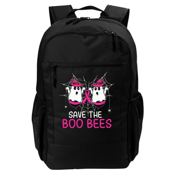 Save The Boobees Boo Bees Ribbon Breast Cancer Halloween Daily Commute Backpack