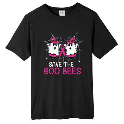 Save The Boobees Boo Bees Ribbon Breast Cancer Halloween Tall Fusion ChromaSoft Performance T-Shirt