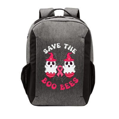 Save The Boo Bees Funny Halloween Breast Cancer Awareness Vector Backpack