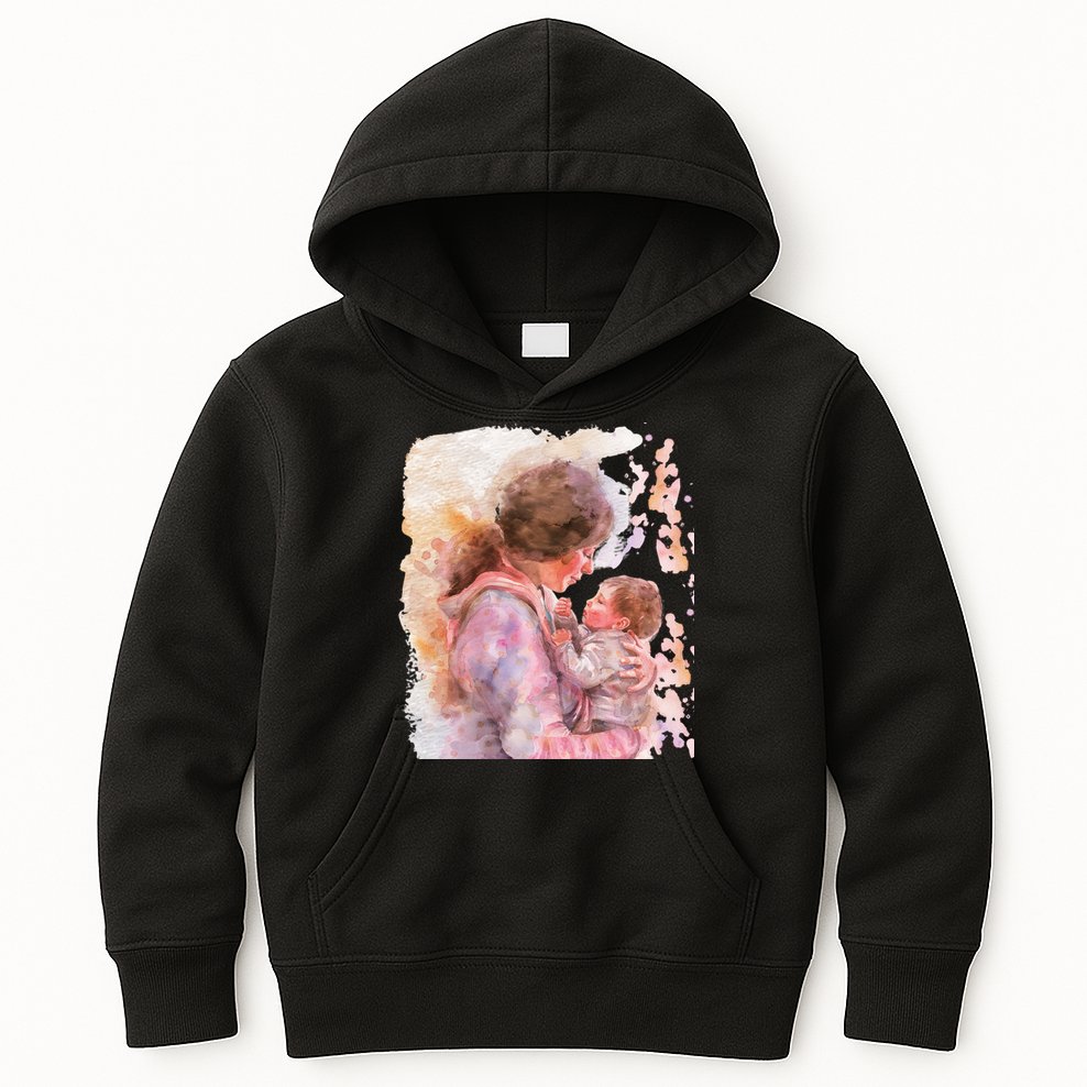 Soon To Be Mommy Est 2025 First Time Mom Mother's Day  Kids Hoodie