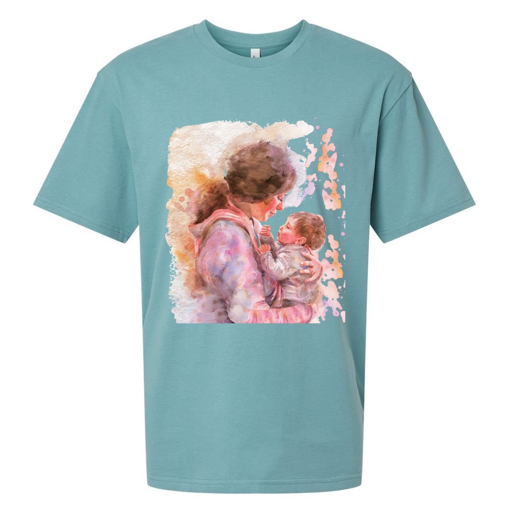 Soon To Be Mommy Est 2025 First Time Mom Mother's Day  Sueded Cloud Jersey T-Shirt