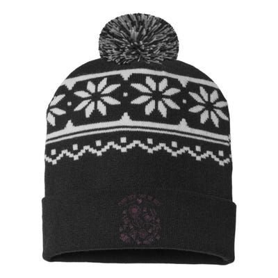 Save The Bees Plant Flowers Herbs Beekeepers Beekeeping USA-Made Snowflake Beanie