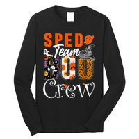 Sped Team Boo Crew Halloween Costume Special Education Crew Long Sleeve Shirt