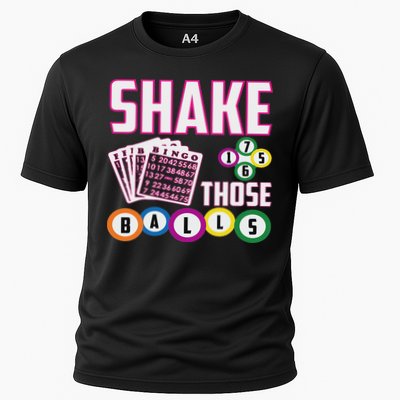 Shake Those Balls Funny Bingo Performance Shirt