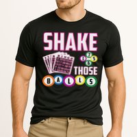 Shake Those Balls Funny Bingo Cooling Performance Crew T-Shirt