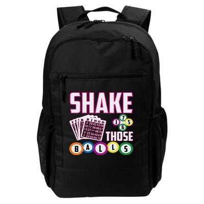 Shake Those Balls Funny Bingo Backpack