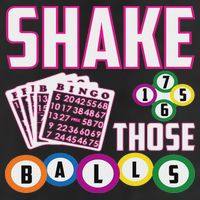 Shake Those Balls Funny Bingo Adult Drive Performance Visor