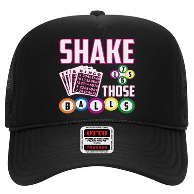 Shake Those Balls Funny Bingo Trucker Hat