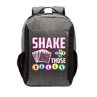 Shake Those Balls Funny Bingo Vector Backpack