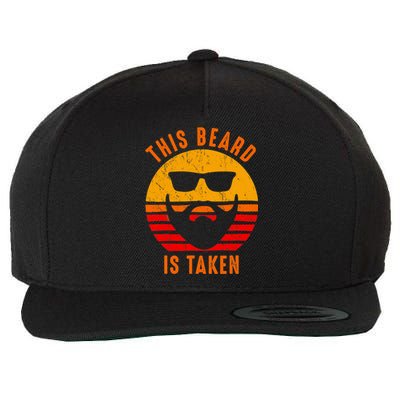 Sorry This Beard Is Taken Funny Valentines Day Gifts For Him Wool Snapback Cap