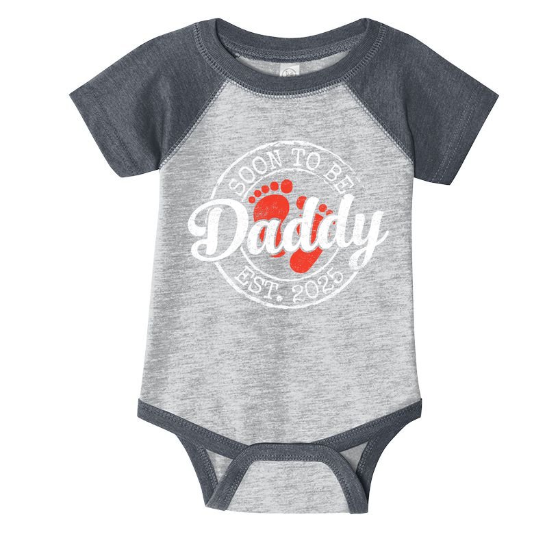 Soon To Be Daddy Est 2025 1st Time Dad Gifts Promoted To Dad  Infant Baby Jersey Bodysuit