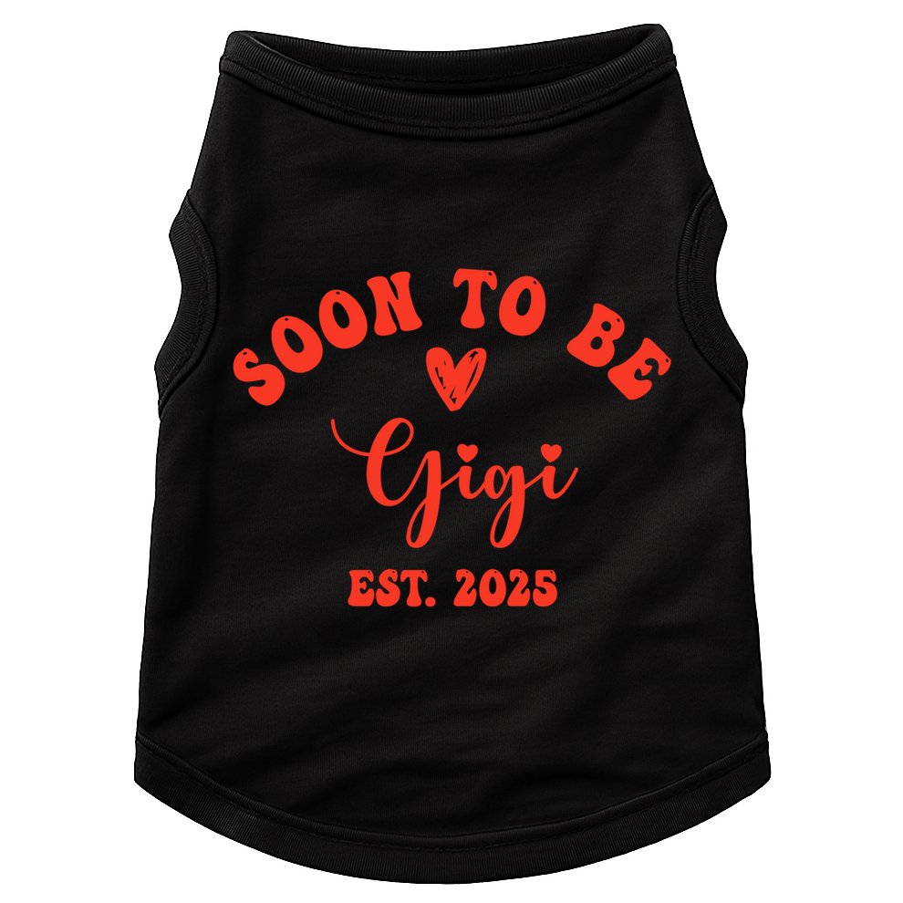 Soon To Be Gigi 2025 Mother's Day Promoted To New Grandma  Doggie Tank