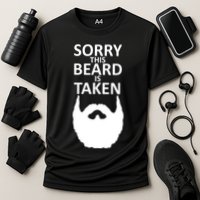 Sorry This Beard Is Taken Cooling Performance Crew T-Shirt