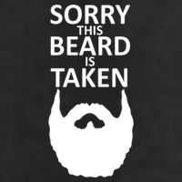 Sorry This Beard Is Taken Adult Drive Performance Visor