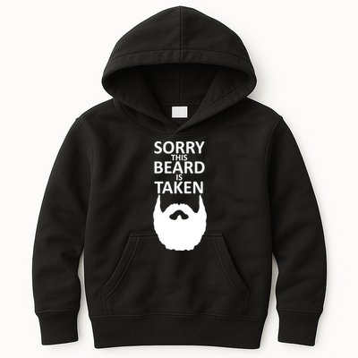 Sorry This Beard Is Taken Kids Hoodie